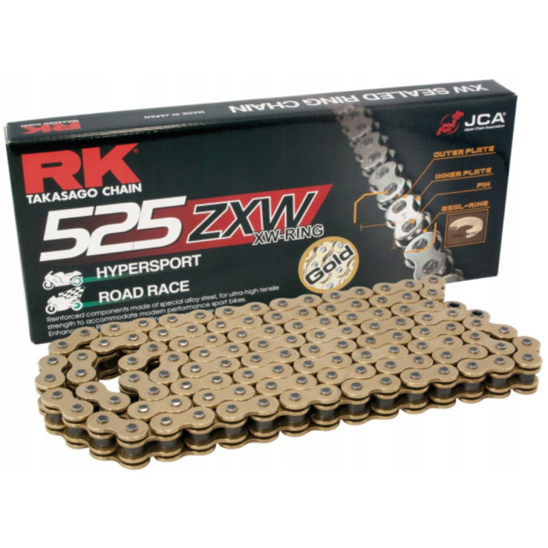 Łańcuch napędowy RK 525ZXW/110 XW-Ring G&G otwarty z zakuwką