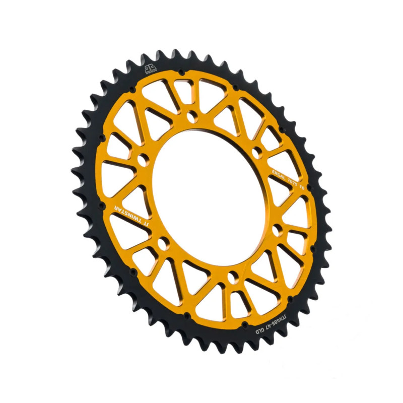 Zębatka tylna JT X486-47GLD, Twinstar 47Z, rozmiar 520 złota