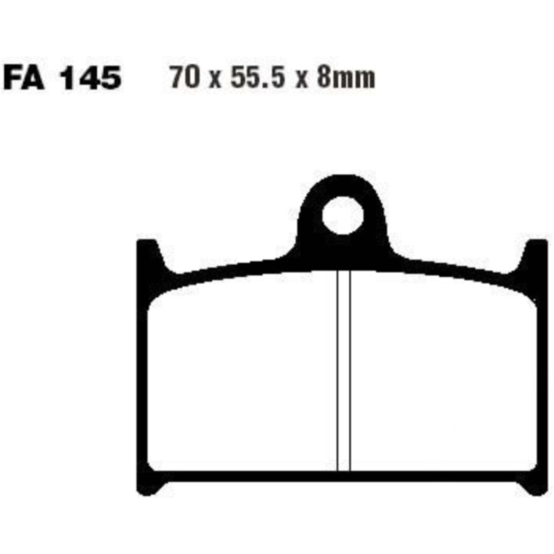 Klocki hamulcowe EBC FA145