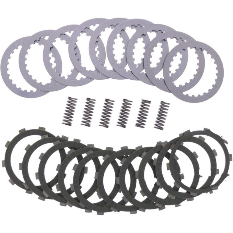 Kompletny zestaw tarcz sprzęgła EBC SRK121 Tarcze + Sprężyny + Przekładki