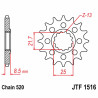 Zębatka przednia JT F1516-16, 16Z, rozmiar 520 Racing