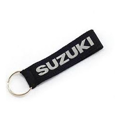 Suzuki czarna zawieszka do kluczy Brelok do kluczy
